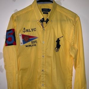 Men polo ralph lauren shirt sz M